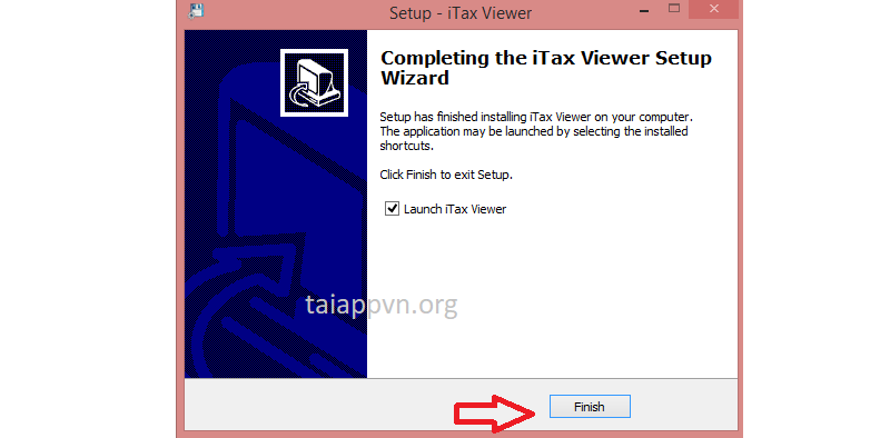 Thông báo "Completing..." > nhấn Finish để kết thúc
