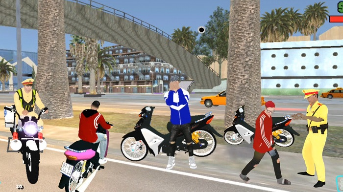 Bản Mod này có xe độ siêu chất, Menu CLEO Menu và Việt Hóa cốt truyện