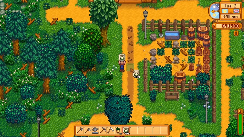 Stardew Valley là game mô phỏng nông trại - thung lũng ước mơ