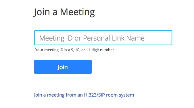 Join a Meeting - tham gia cuộc họp