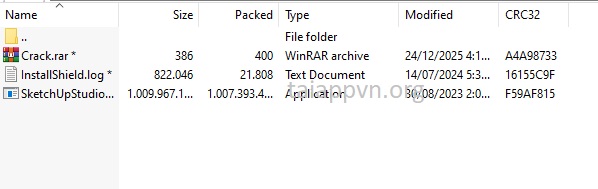 Trọn bộ file tải phần mềm SketchUp và active - SketchUp 2023