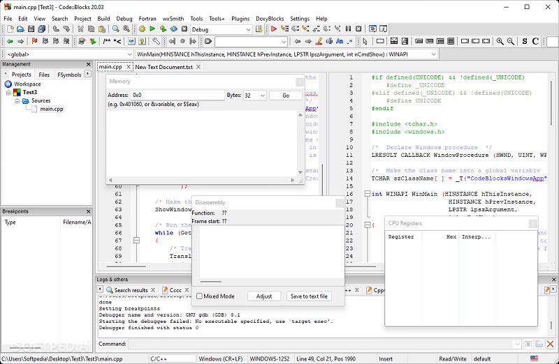 Code::Blocks là môi trường phát triển tích hợp (IDE) mã nguồn mở