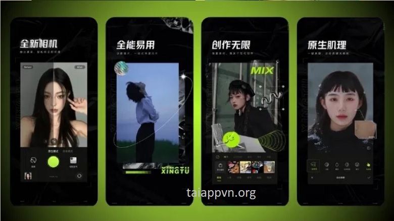 Xingtu phần mềm chỉnh ảnh từ Trung Quốc