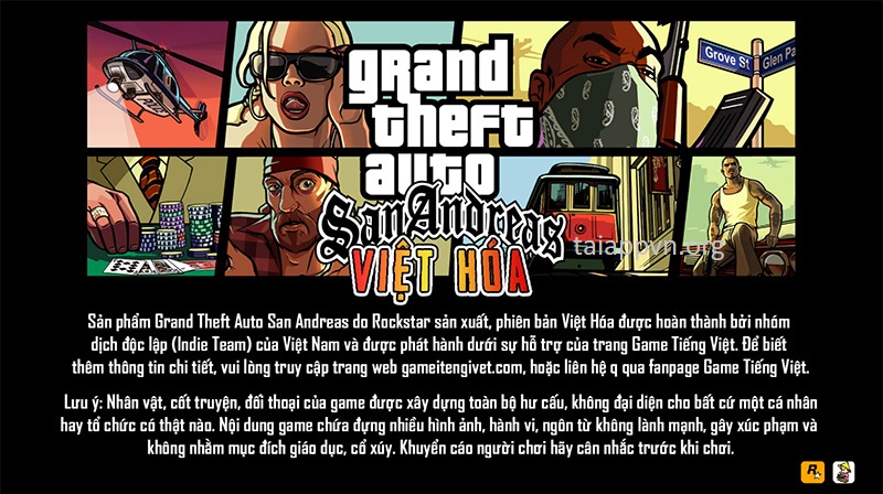 GTA San Andreas là tựa game hành động thế giới mở kinh điển