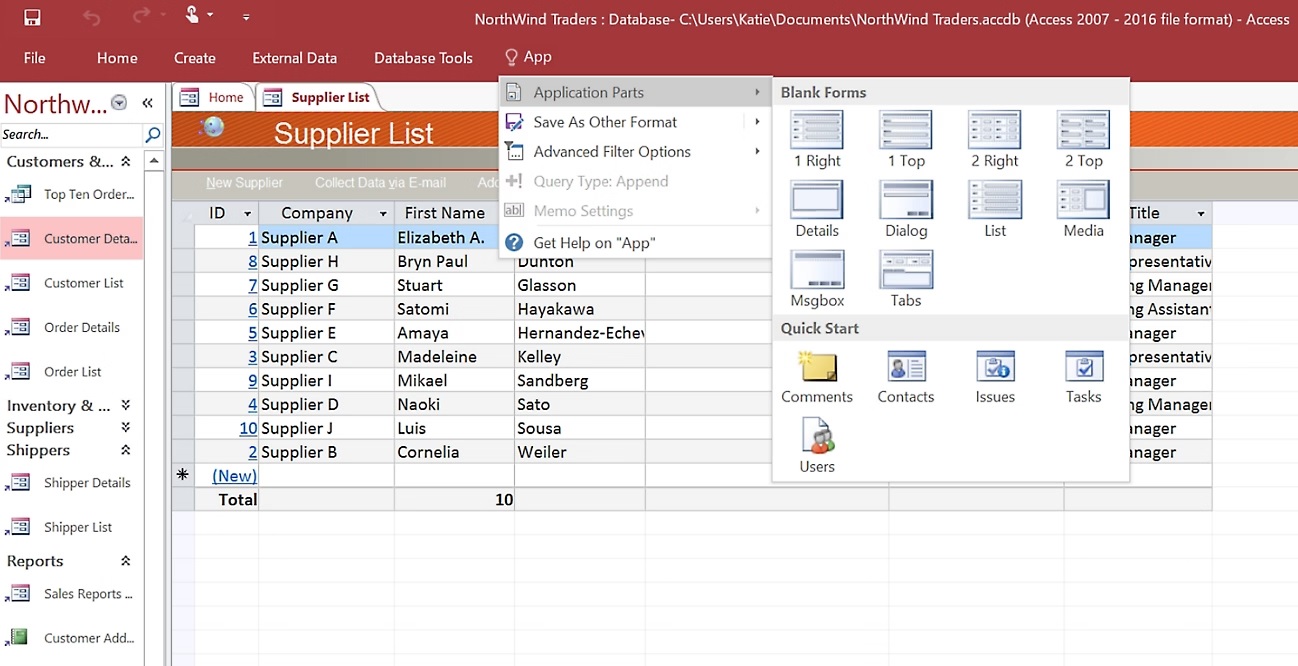 Microsoft Access là hệ quản trị cơ sở dữ liệu (DBMS) mạnh mẽ