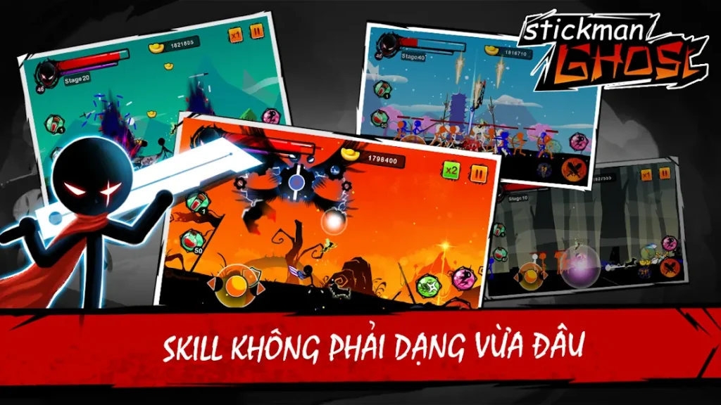 Tổng Quan Về Stickman Ghost 2 Galaxy Wars