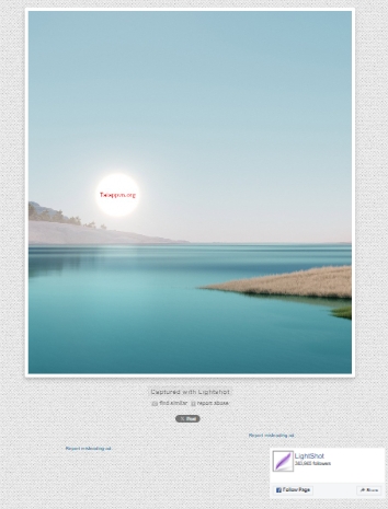 Giao diện dễ sử dụng trong Lightshot